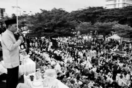 Puluhan anak yatim dari panti asuhan berbuka puasa di Anjungan City Of Makassar, Jumat (22/3/2024) berakhir dengan kepahitan.