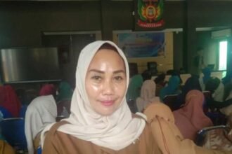 Asdy Rayani Gani SKM. M.Kes, Kepala UPT DPPKB Kecamatan Panakkukang.