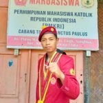 Ketua Presidium PMKRI Cabang Toraja, Demianus.