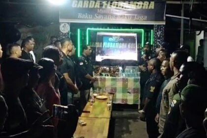 Garda Flobamora Sulsel, dengan semangat slogannya: Manis dan Bae Baku Sayang Baku Jaga.