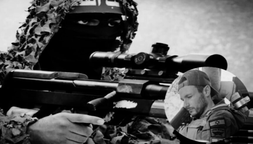 Kolase: Penembak jitu Amerika (bawah kanan) yang dibunuh oleh penembak jitu Hamas. (qassammedia/ho)