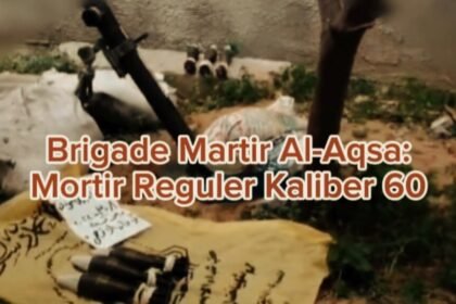 Brigade Martir Al-Aqsa, para pejuang menargetkan kumpulan tentara musuhnya yang berada di sekitar situs Erez di Jalur Gaza utara.