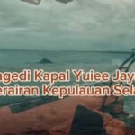 Kapal Yuiee Jaya II terbalik pada Sabtu, 9 Maret 2024 dini hari, sekitar 52 Nautical Mile dari Pelabuhan Benteng, Kabupaten Kepulauan Selayar. (Basarnas/HO)