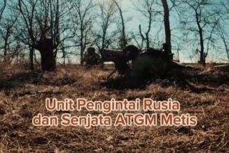 Unit intai militer Rusia (Dnepr) di wilayah perbatasan. (sputnik/ho)
