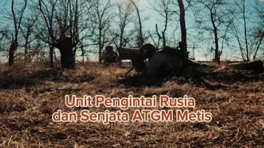 Unit intai militer Rusia (Dnepr) di wilayah perbatasan. (sputnik/ho)