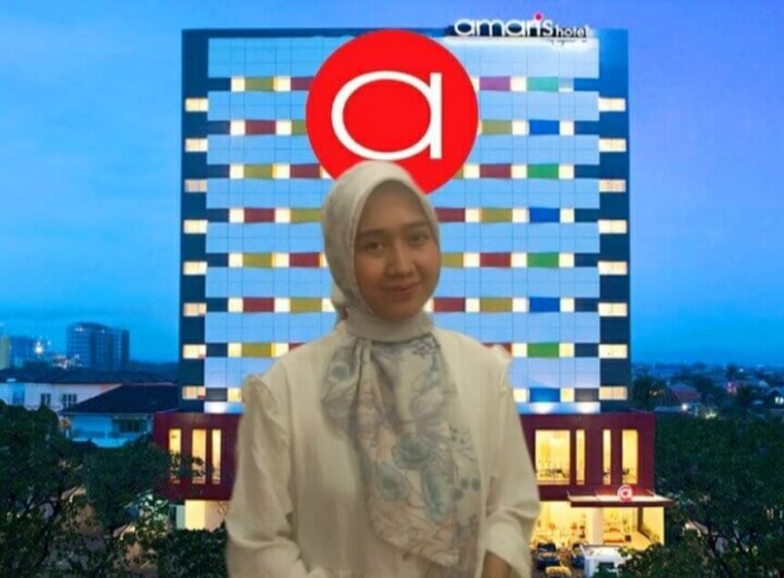 Mety, perwakilan dari Amaris Hotel Pettarani.