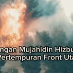 Serangan Mujahidin Hizbullah di Front Utara. (mmirleb/palestinepost/ho/mediapesan.com)