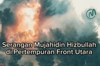 Serangan Mujahidin Hizbullah di Front Utara. (mmirleb/palestinepost/ho/mediapesan.com)