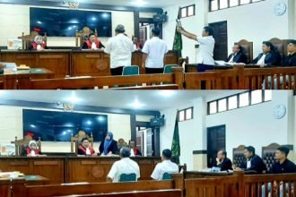 Dua pejabat dari Fakultas Teknik Universitas Hasanuddin (FT Unhas) menjalani pemeriksaan di hadapan majelis hakim Pengadilan Negeri Maros pada hari Senin (29/4/2024) terkait kasus kematian tragis Virendy Marjefy Wehantouw, mahasiswa jurusan Arsitektur FT Unhas.
