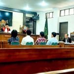Empat senior Mapala diperiksa di Pengadilan Negeri Maros, saksi mengakui masih berikan hukuman kepada korban dalam kondisi sudah drop, (3/4/2024).