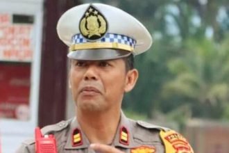 Kasat Lantas Polres Pelabuhan Makassar, AKP Sarifuddin.