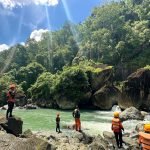 Operasi pencarian warga yang diduga tenggelam di sekitar air terjun Dusun Tanetea Desa Bontomanai Kabupaten Gowa.