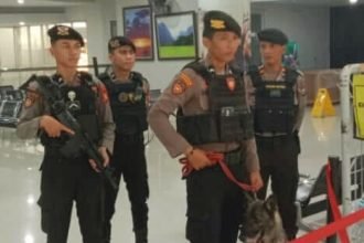 Langkah preventif yang diambil oleh unit Polisi Satwa Dit Samapta Polda Sulsel ini diapresiasi sebagai upaya menjaga keamanan dan ketertiban di Pelabuhan Soekarno Hatta Makassar, (12/4/2024).