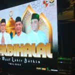 Rachmat Taqwa Quraisy menggelar acara Halal Bihalal di kediamannya yang berlokasi di Barukang II, Jumat (12/4/2024).