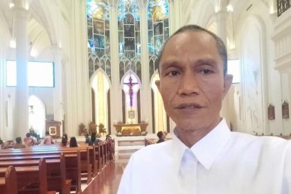 Noldus Pandin, a disabled activist from Toraja hopes to meet Pope Francis when he comes to Indonesia. (Ist.)