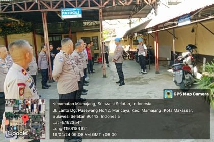 Operasi Gaktiblin Si Propam Polrestabes Makassar, (19/4/2024).