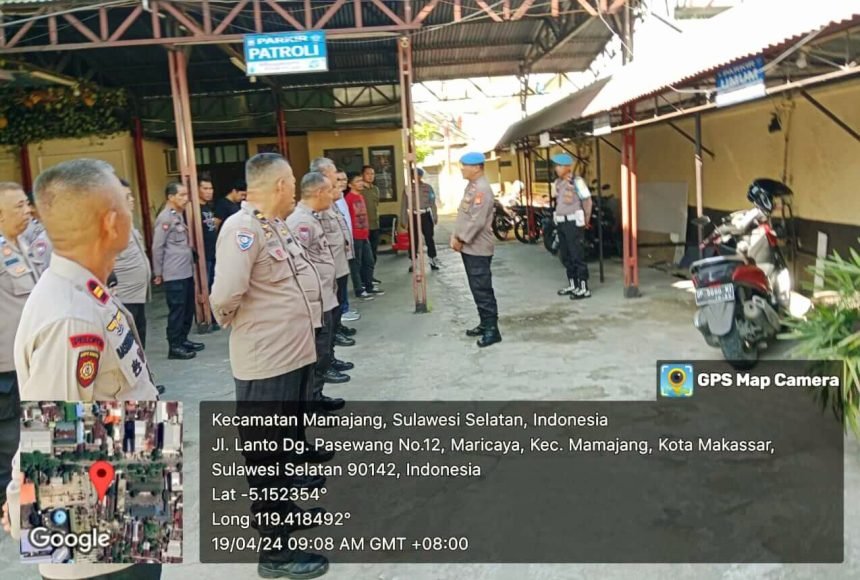 Operasi Gaktiblin Si Propam Polrestabes Makassar, (19/4/2024).