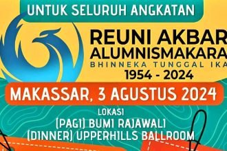 Reuni Akbar Alumni Smakara - Bhinneka Tunggal Ika - 1954-2024
