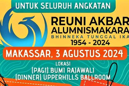 Reuni Akbar Alumni Smakara - Bhinneka Tunggal Ika - 1954-2024