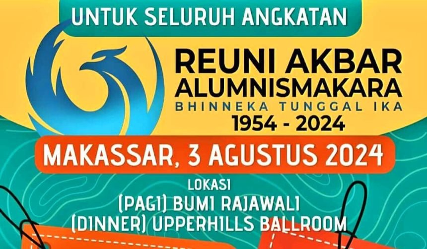 Reuni Akbar Alumni Smakara - Bhinneka Tunggal Ika - 1954-2024