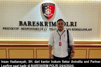 Insan Hadiansyah, SH, kuasa hukum dalam kasus ganti rugi tanah RSPON. (tim)