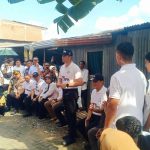 Menteri Agraria dan Tata Ruang/Kepala Badan Pertanahan Nasional, Agus Harimurti Yudhoyono, di Kelurahan Romang Polong Kecamatan Somba Opu Kabupaten Gowa pada Sabtu (27/04/2024).