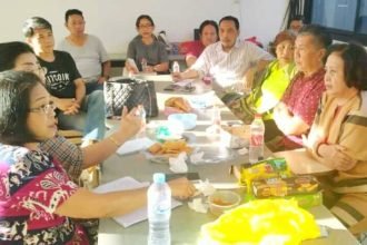 Persiapan reuni akbar alumni SMA Katolik Rajawali (SMAKARA), (26/4/2024). (JW)