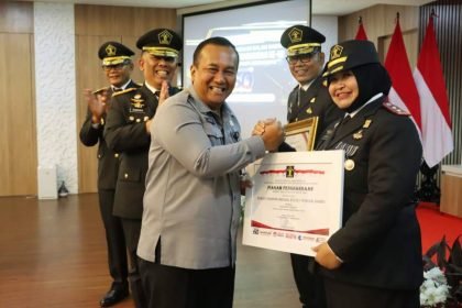 Rutan Kelas I Pondok Bambu meraih dua penghargaan dalam HBP ke-60, (29/4/2024).