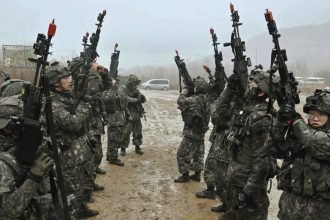 Ukraina berburu rekrutan tentara bayaran dari Korea Selatan, (2024).(@geopolitics_live/HO)
