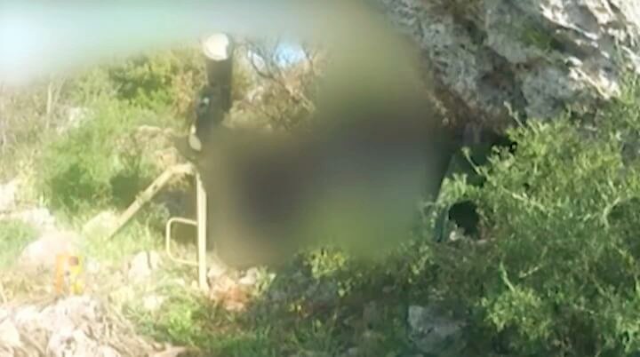 Operasi perlawanan Islam di Peternakan Shebaa, Lebanon, Selasa (16/4/2024). (mmirleb/ho)