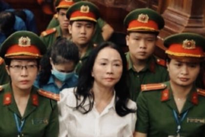 Pengadilan di Kota Ho Chi Minh memutuskan hukuman mati untuk Truong My Lan, taipan Vietnam dan Ketua pengembang properti Van Thinh Phat Group. (@MattWallace888/HO)