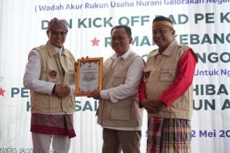 Launching Warung NKRI Digital di Kota Salatiga, (2/5/2024).