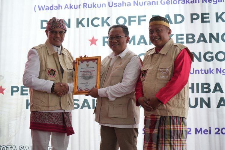 Launching Warung NKRI Digital di Kota Salatiga, (2/5/2024).