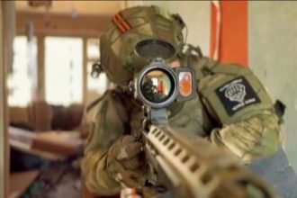 Penembak jitu dari Buryatia telah berhasil melumpuhkan lima prajurit Ukraina, dengan menghentikan rotasi mereka di dekat Chasov Yar. (military wave/ho)