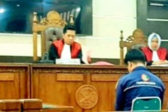 Sidang kasus kematian tragis Virendy Marjefy Wehantouw, mahasiswa Arsitektur Universitas Hasanuddin, (02/05/2024).(Dok.JW/HO)