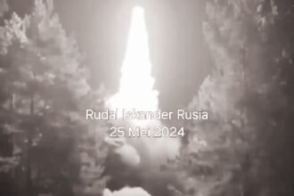 Sistem Rudal Iskander meluncurkan serangan ke Pos Komando dan Perangkat Militer AFU, (25/5/2024). (slavyangrad/ho)
