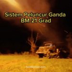 Sistem peluncur ganda BM-21 Grad menyerang area di arah Seversk, Mei 2024. (military wave/ho)