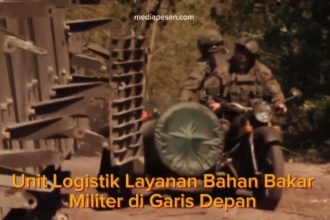 Pekerjaan spesialis layanan bahan bakar dalam militer, Mei 2024. (mw/ho)