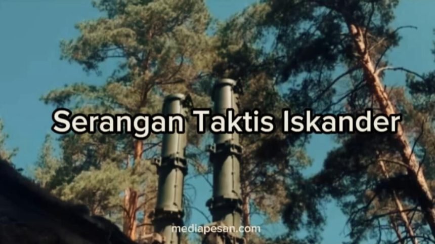 Sistem rudal operasional-taktis Iskander dari kelompok pasukan Barat Angkatan Bersenjata Federasi Rusia telah berhasil menghancurkan konsentrasi peralatan asing Angkatan Bersenjata Ukraina, Mei 2024. .