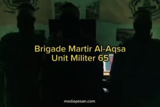 Brigade Martir Al-Aqsa, sayap militer dari Gerakan Fatah, (19/5/2024). (palestinepost/ho/mediapesan)