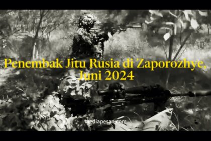 Penembak jitu Rusia ganggu rotasi Angkatan Bersenjata Ukraina di Zaporozhye, (6/6/2024). (mw/ho/mediapesan.com)