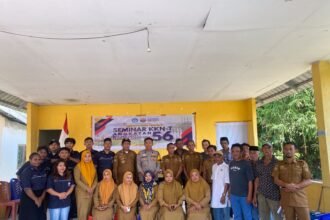 Mahasiswa Unibos Bekerja Sama dengan Desa Bategulung.