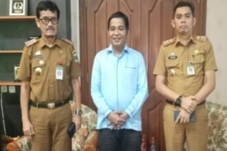 Ketua PJI Sulsel Akbar Hasan menggelar audiensi dengan Sekda Kabupaten Pinrang, (10/6/2024).