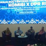 Kunjungan kerja Komisi X DPR-RI ke Poltekpar Makassar dalam penyerapan aspirasi RUU Kepariwisataan, Jumat (21/6/2024). (mediapesan.com)