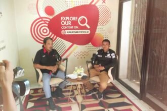 Kasubsi PIDM Polres Gowa jadi narasumber podcast di iNews TV Makassar, (27/6/2024).