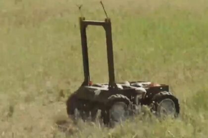 Militer Rusia Gunakan Robot 'Frog' di Avdeevka, (4/6/2024). (mw/ho)