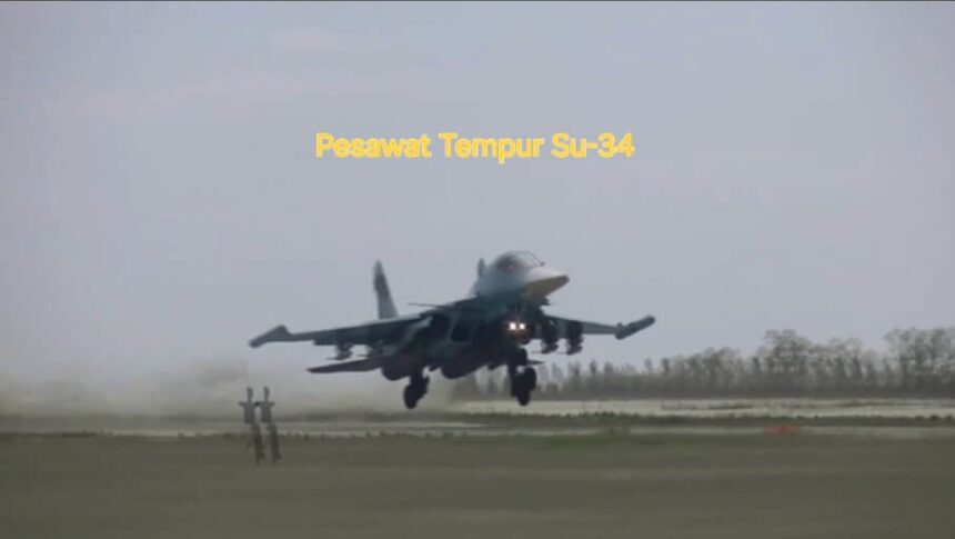 Serangan presisi Su-34 hantam unit Ukraina di zona pertahanan udara, Juni 2024. (mw/ho)