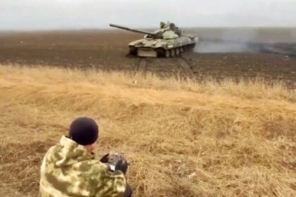 Tank Rusia yang bisa dikendalikan dari jarak jauh, Rabu (12/6/2024).