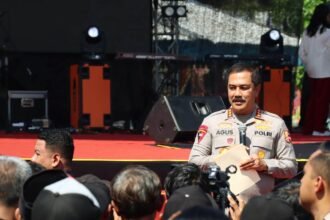 Wakapolri saat menghadiri kegiatan Deklarasi Squad Nusantara Semarang di PRPP Semarang, pada Minggu lalu (7/7/2024).