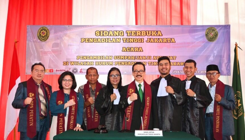 Perkumpulan Advokat Teknologi Informasi Indonesia (PERATIN) semakin aktif dalam mengikuti program pengambilan sumpah atau janji advokat di berbagai Pengadilan Tinggi di Indonesia.